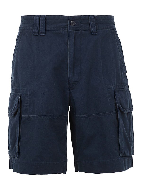 POLO RALPH LAUREN: ショートパンツ - ショートパンツ - ブルー