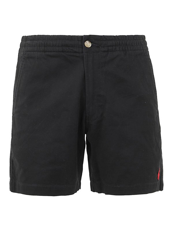 POLO RALPH LAUREN: トラウザーショーツ - ショートパンツ - 黒