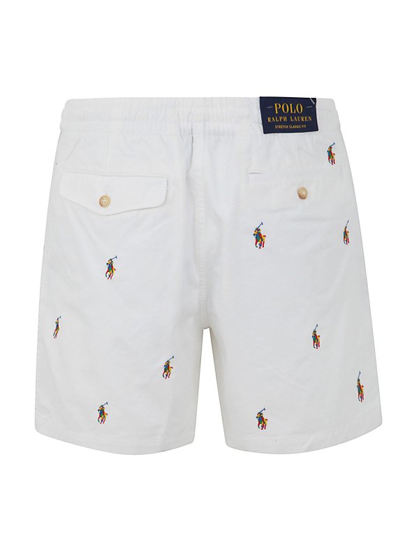 POLO RALPH LAUREN: Shorts online - Shorts - Blanco