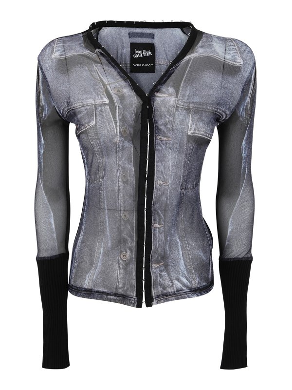 Y/PROJECT: Tops & Débardeurs - Top - Noir