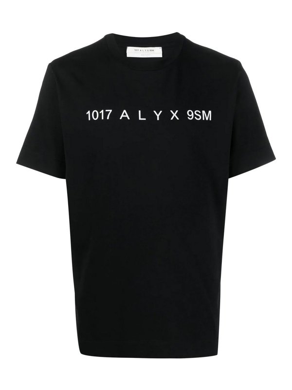 1017 Alyx 9sm logo-print short-sleeved t-shirt