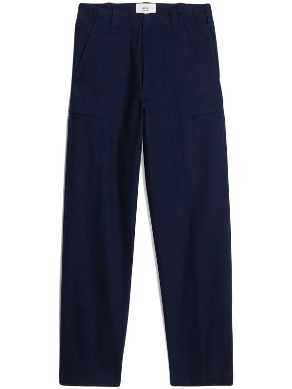 iKRIX AMI PARIS: カジュアルパンツ - ブルー