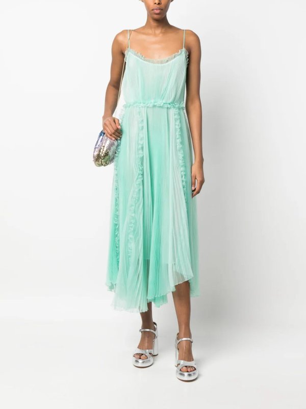 DEL CORE: Maxikleider online - Knielanges Kleid - Grün