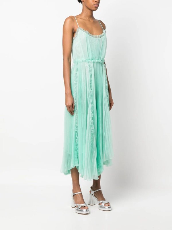 The Best Shops DEL CORE: Maxikleider - Knielanges Kleid - Grün