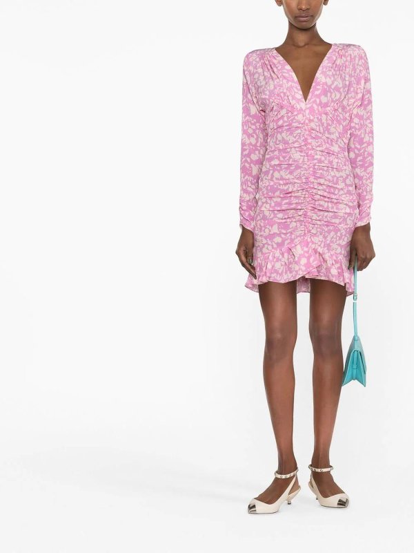 iKRIX ISABEL MARANT: Knielanges Kleid - Nude