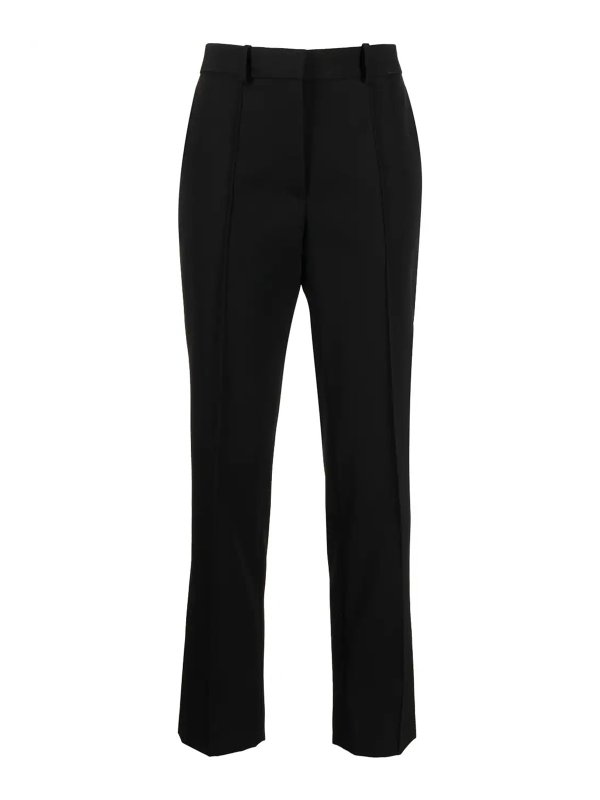LANVIN: Tailored & Formal trousers - Lanvin high-rise straight-leg trousers