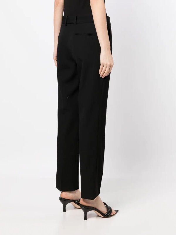 The Best Shops LANVIN: Tailored & Formal trousers - Lanvin high-rise straight-leg trousers