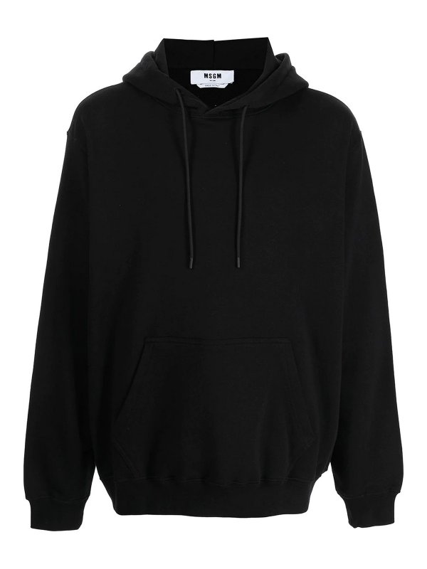 m.s.g.m.: Sudaderas y suéteres - Sudadera - Negro
