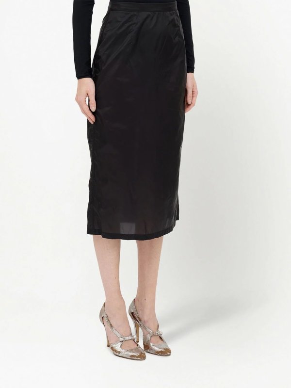 MAISON MARGIELA】ミディ丈スカート ブラック