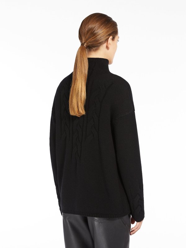 タートルネック/ポロネック - 黒 shop online: Max Mara