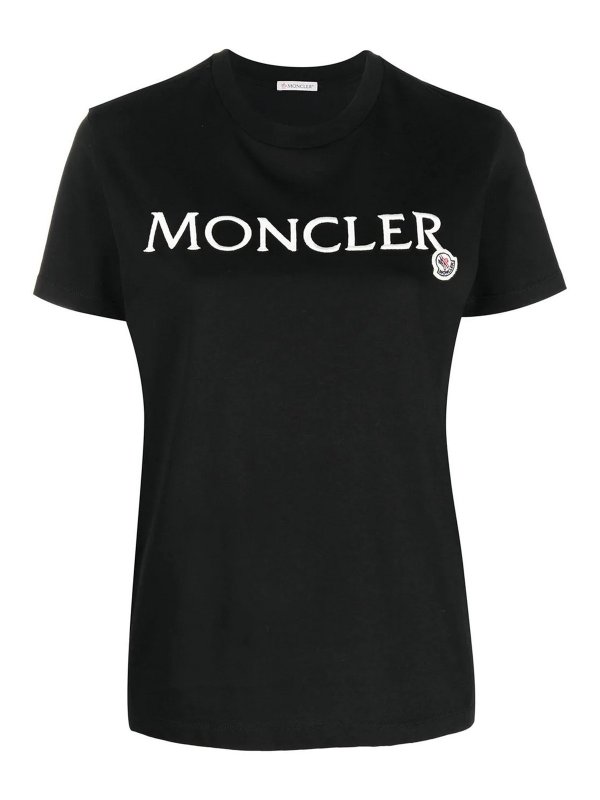 Tシャツ・カットソー MONCLER SHORT SLEEVES T-SHIRT (K2 954 8C000 16 89AT9 050) Men's Logo short-sleeved t-shirt | MONCLER | 24S