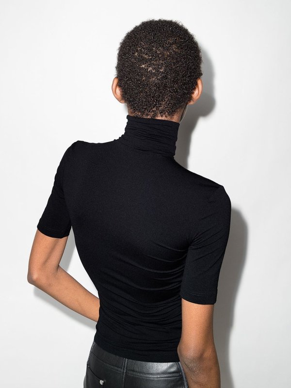 iKRIX OFF-WHITE: t-shirts - Off-white logo-print roll-neck t-shirt