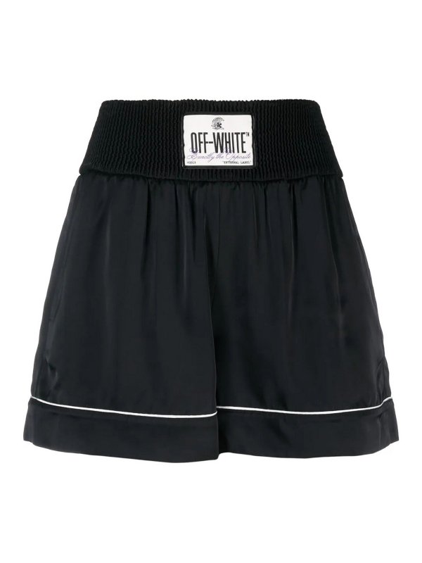 OFF-WHITE: Hosen Shorts - Shorts - Schwarz