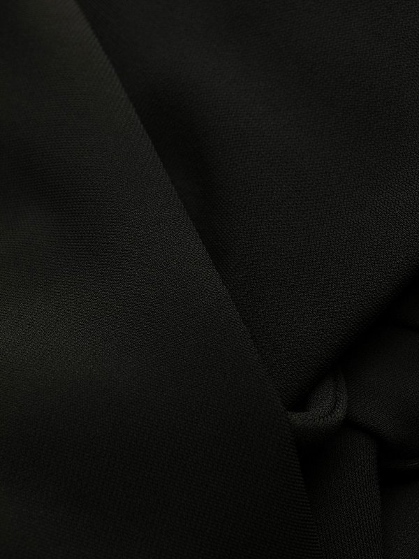 iKRIX OFF-WHITE: Knielanges Kleid - Schwarz