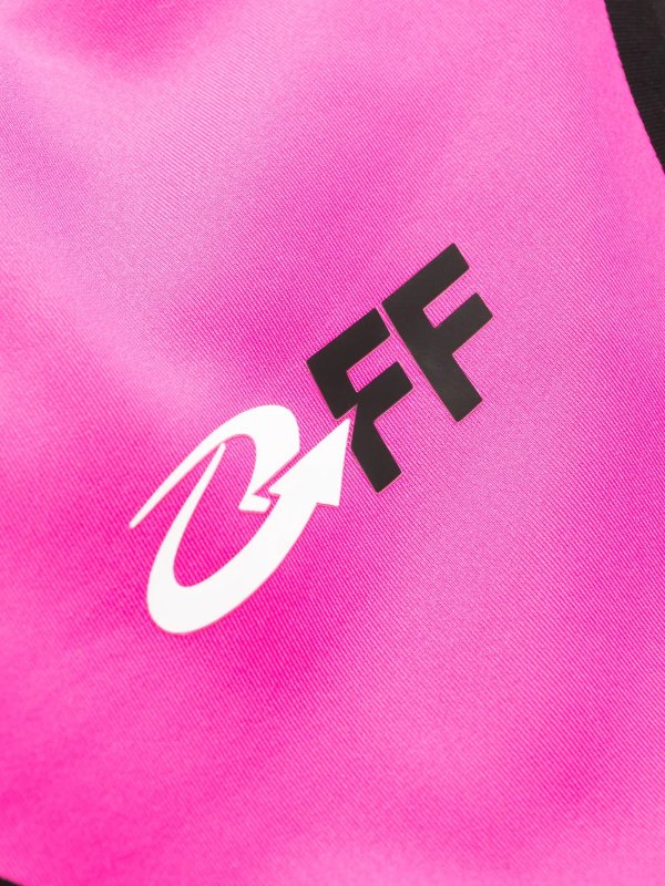 OFF-WHITE buy online Off-white stretch-design mid-rise leggings