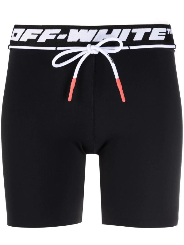 iKRIX OFF-WHITE: ショートパンツ - 黒