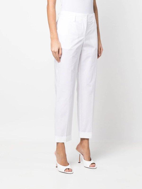 The Best Shops P.A.R.O.S.H.: casual trousers - Parosh tapered-leg tailored trousers