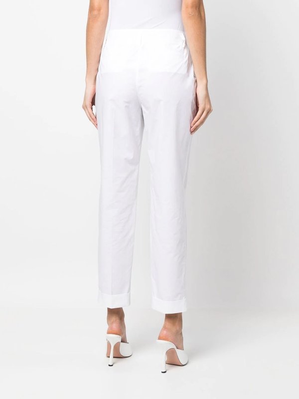 Parosh tapered-leg tailored trousers shop online: P.A.R.O.S.H.