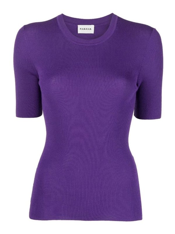 P.A.R.O.S.H.: T-shirts - T-Shirt - Violet