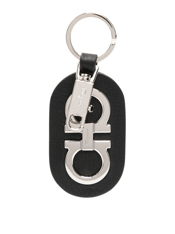 SALVATORE FERRAGAMO: key holders - Gancini key holder