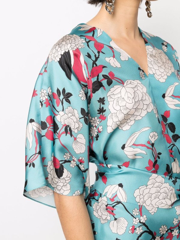 iKRIX ALBERTO BIANI: Belted silk blouse