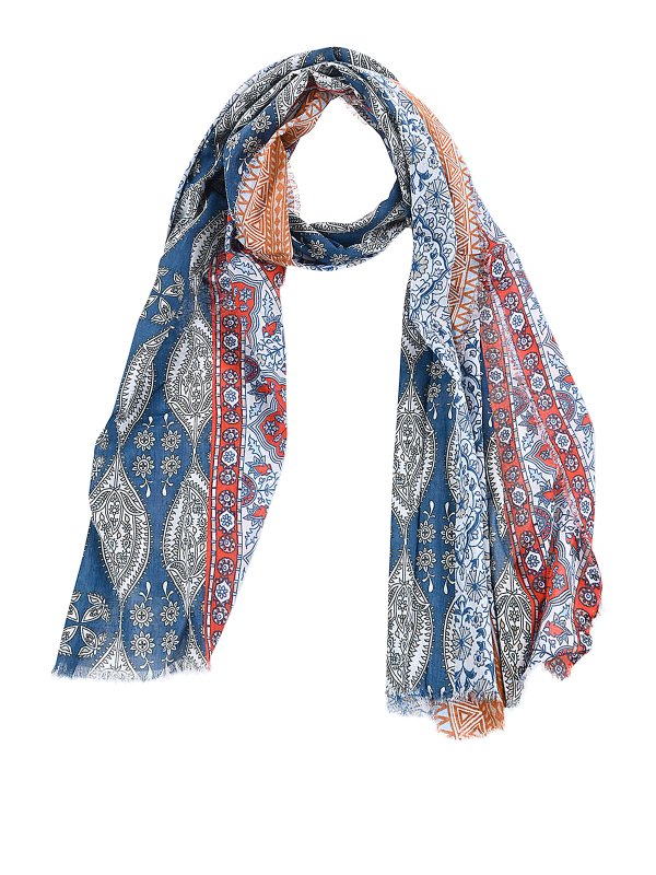 PATCHOULI: scarves - Printed cotton stole