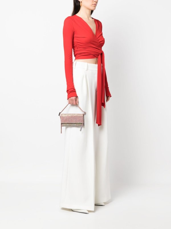 BENEDETTA BRUZZICHES buy online Vittissima crystal-embellished clutch bag