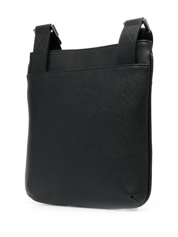 Piccola borsa a tracolla in pelle shop online: EMPORIO ARMANI