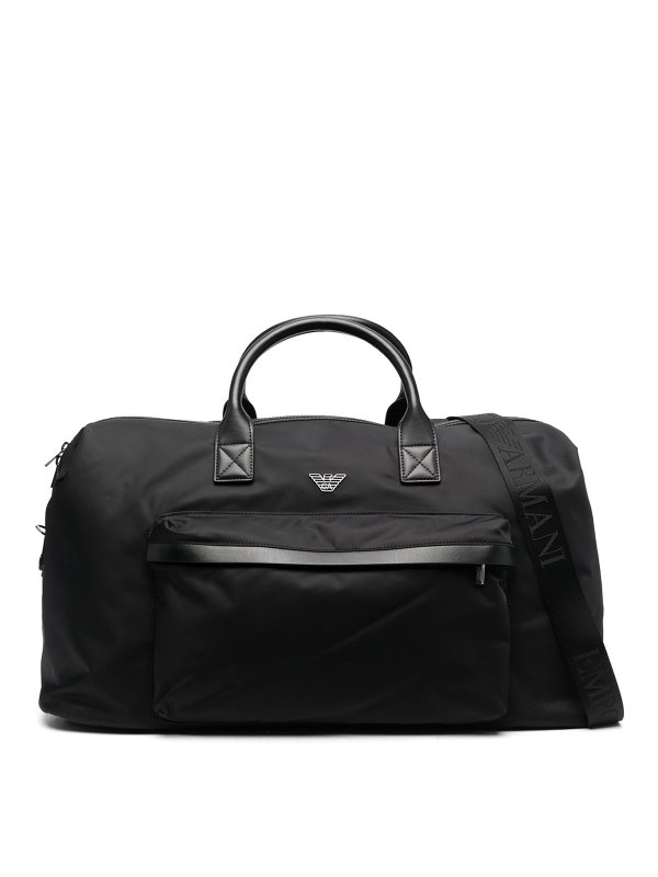 EMPORIO ARMANI: スーツケース＆旅行鞄 - 旅行鞄 - 黒