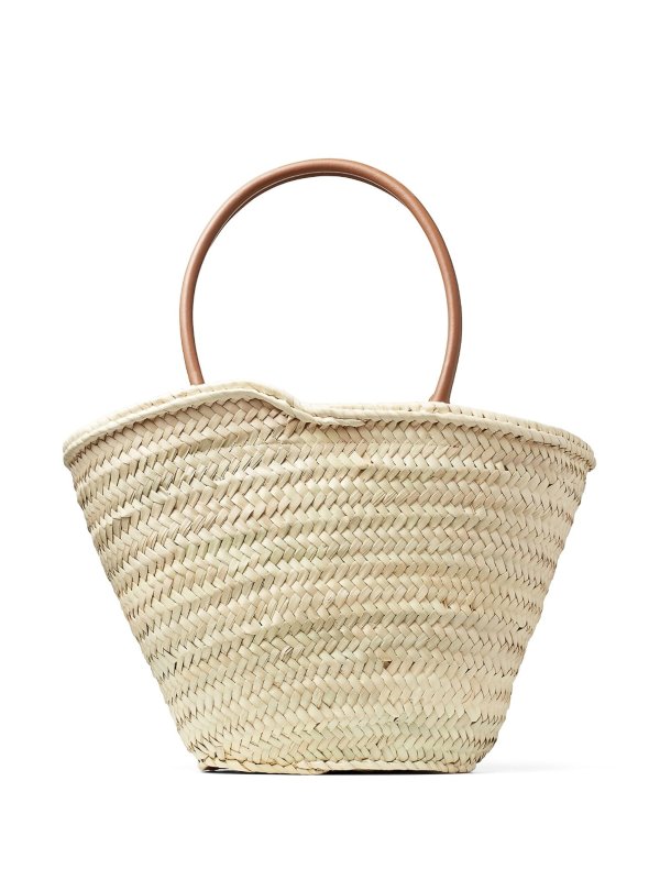 JIMMY CHOO buy online Logo raffia basket bag