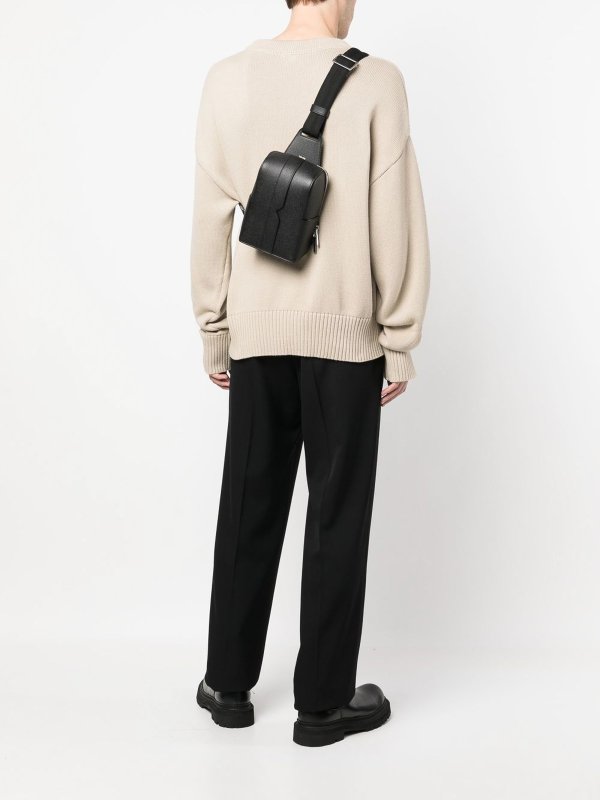 iKRIX VALEXTRA: backpacks - V-line small backpack