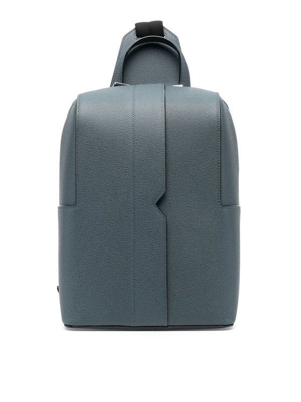 VALEXTRA: backpacks - V-line leather backpack
