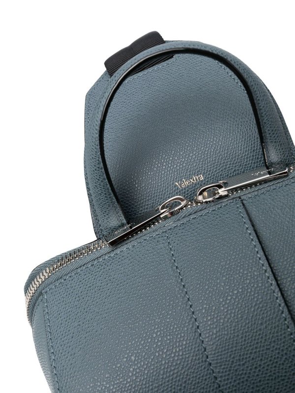 iKRIX VALEXTRA: backpacks - V-line leather backpack