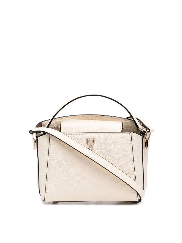 VALEXTRA: totes bags - Brera micro leather handbag