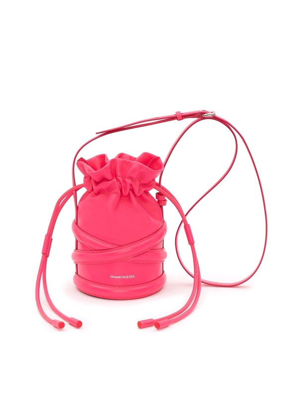 ALEXANDER MCQUEEN: バケットバッグ - バケットバッグ - マルチカラー