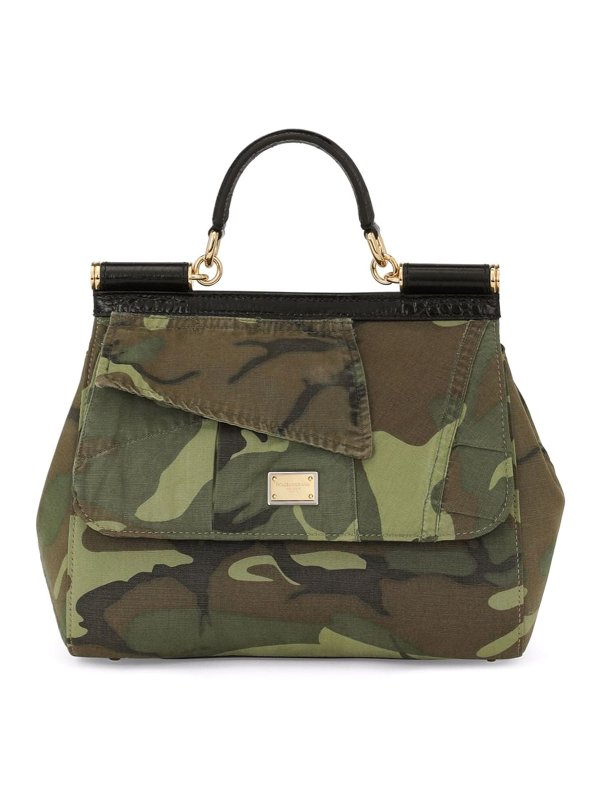 DOLCE & GABBANA: totes bags - Sicily medium patchwork bag