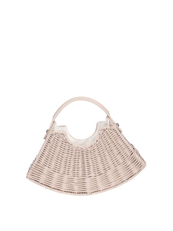 WICKER WINGS: Handtaschen - Shopper - Beige