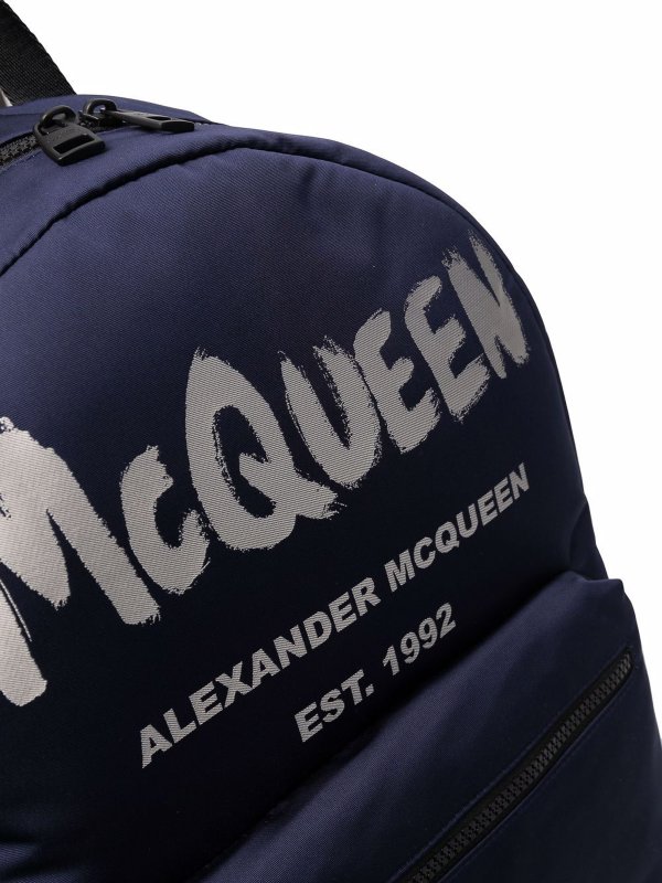 ALEXANDER MCQUEEN: Rucksäcke online - Rucksack - Blau