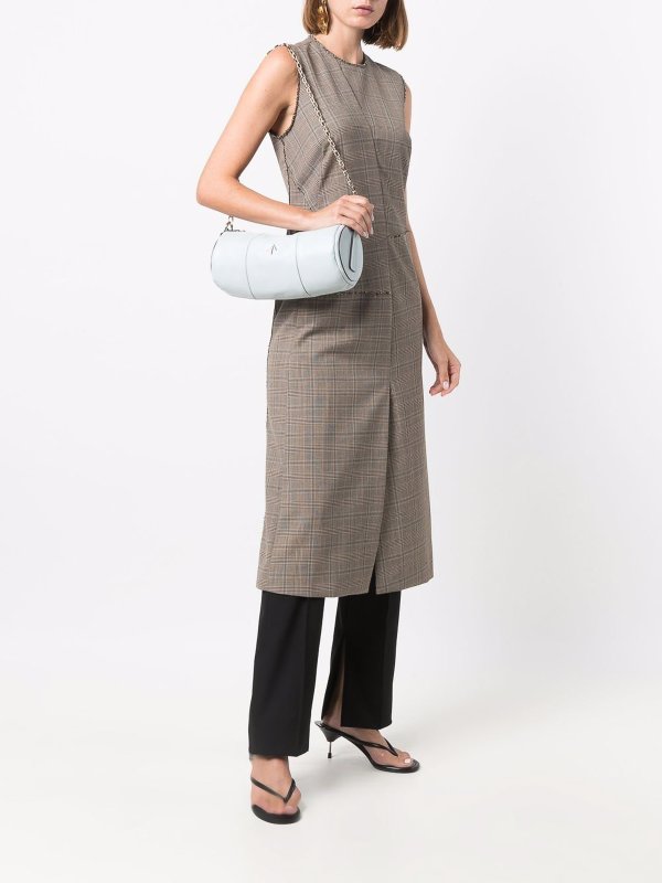 ショルダーバッグ - ブルー shop online: MANU ATELIER