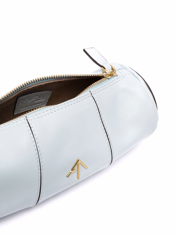 iKRIX MANU ATELIER: ショルダーバッグ - ショルダーバッグ - ブルー