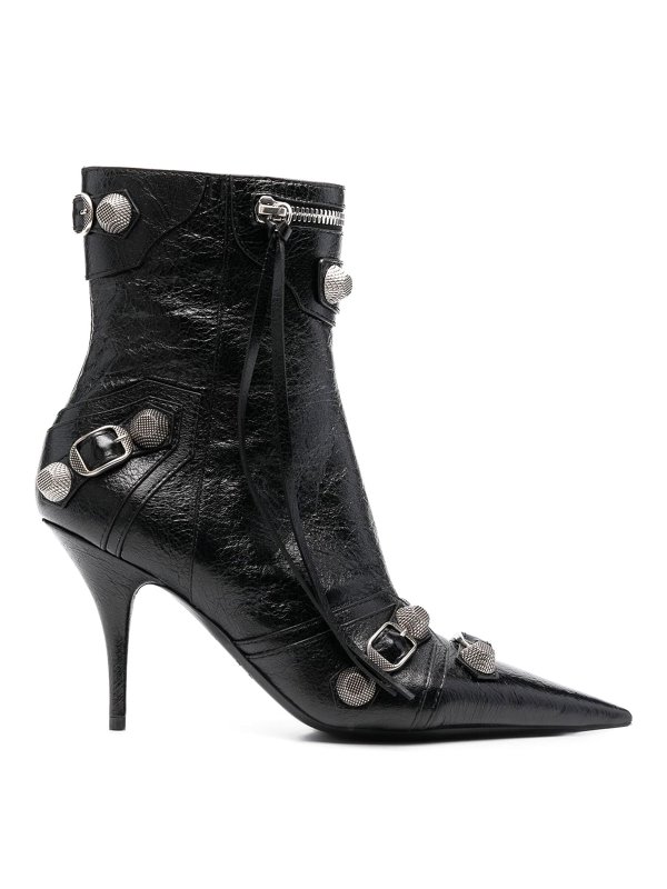 BALENCIAGA: ankle boots - Le cagole leather boots