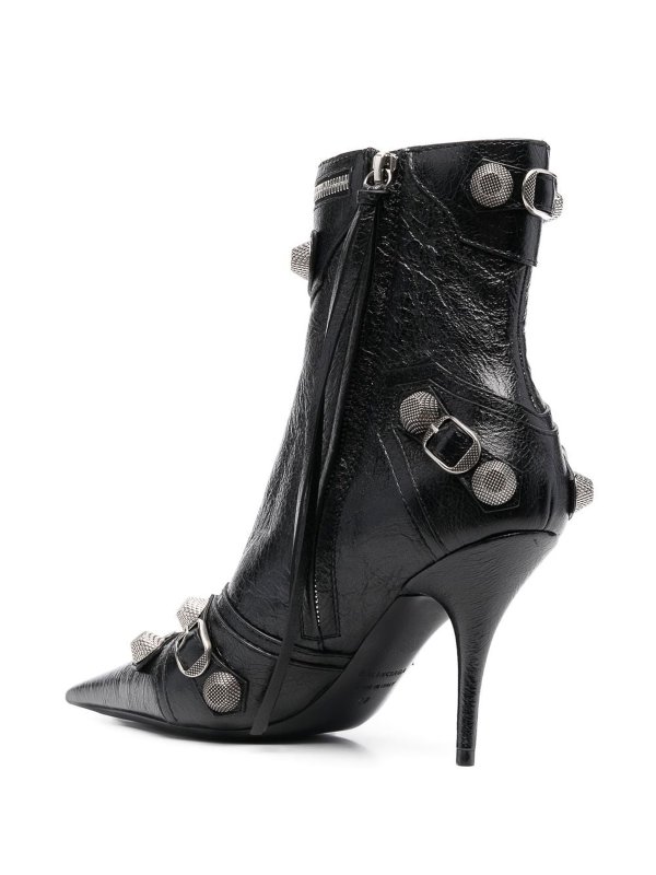 BALENCIAGA: ankle boots online - Le cagole leather boots