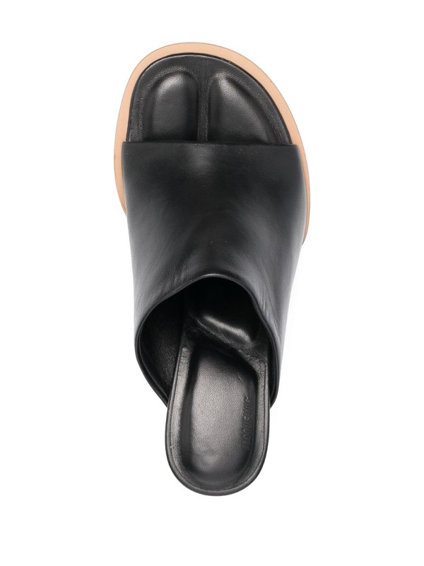 JACQUEMUS: Sandalen online - Mules - Schwarz