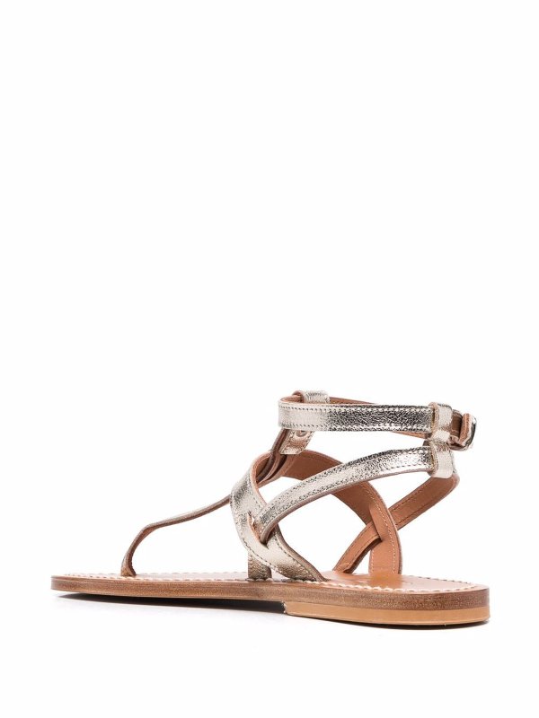 サンダル - ベージュ shop online: K JACQUES ST TROPEZ