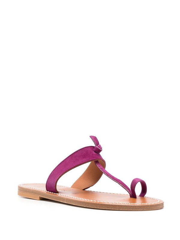 サンダル - 紫 shop online: K JACQUES ST TROPEZ