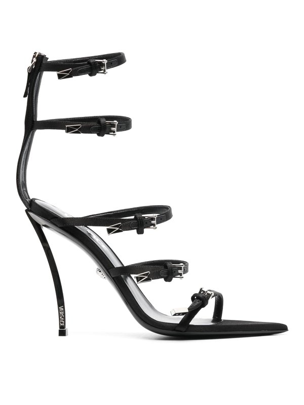 VERSACE: Sandalen - Sandalen - Schwarz