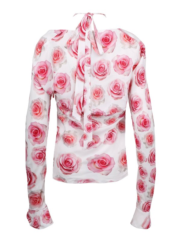 Vivetta: blouses online - Floral print blouse