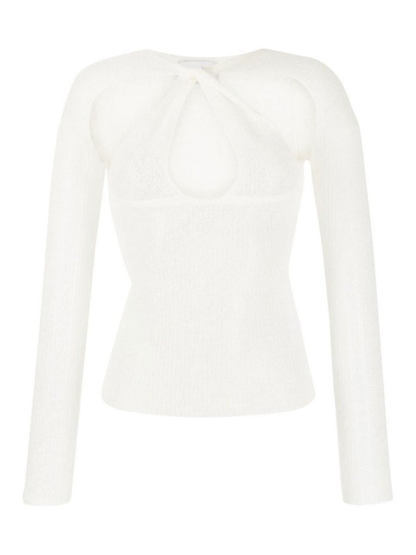 COPERNI: Tops & Tank tops - Twisted cut out knit top