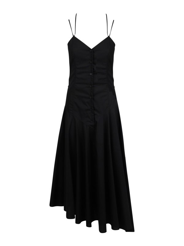 m.s.g.m.: Vestidos largos - Vestido Largo - Negro