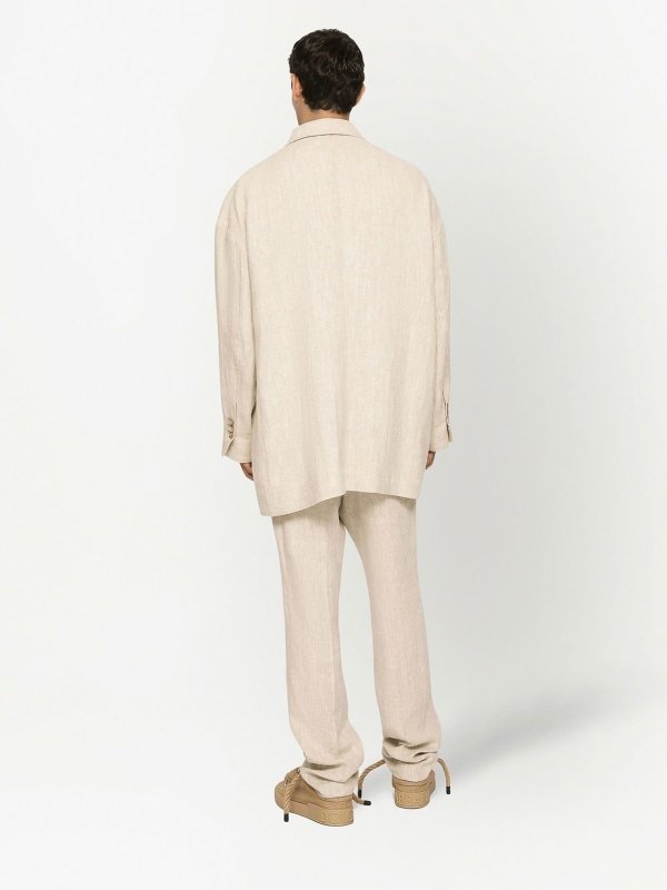 DOLCE & GABBANA: Vestes de costume online - Blazer - Blanc